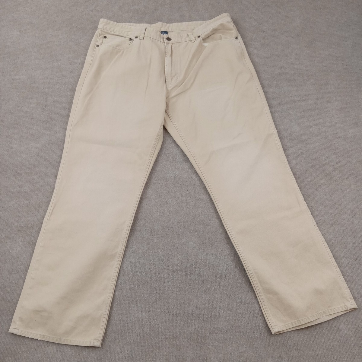 90sヴィンテージ POLO COUNTRY 米国製　ペインターパンツ30INC Vintage Polo Country Pants Mens 40x30 Khaki Beige Straight
