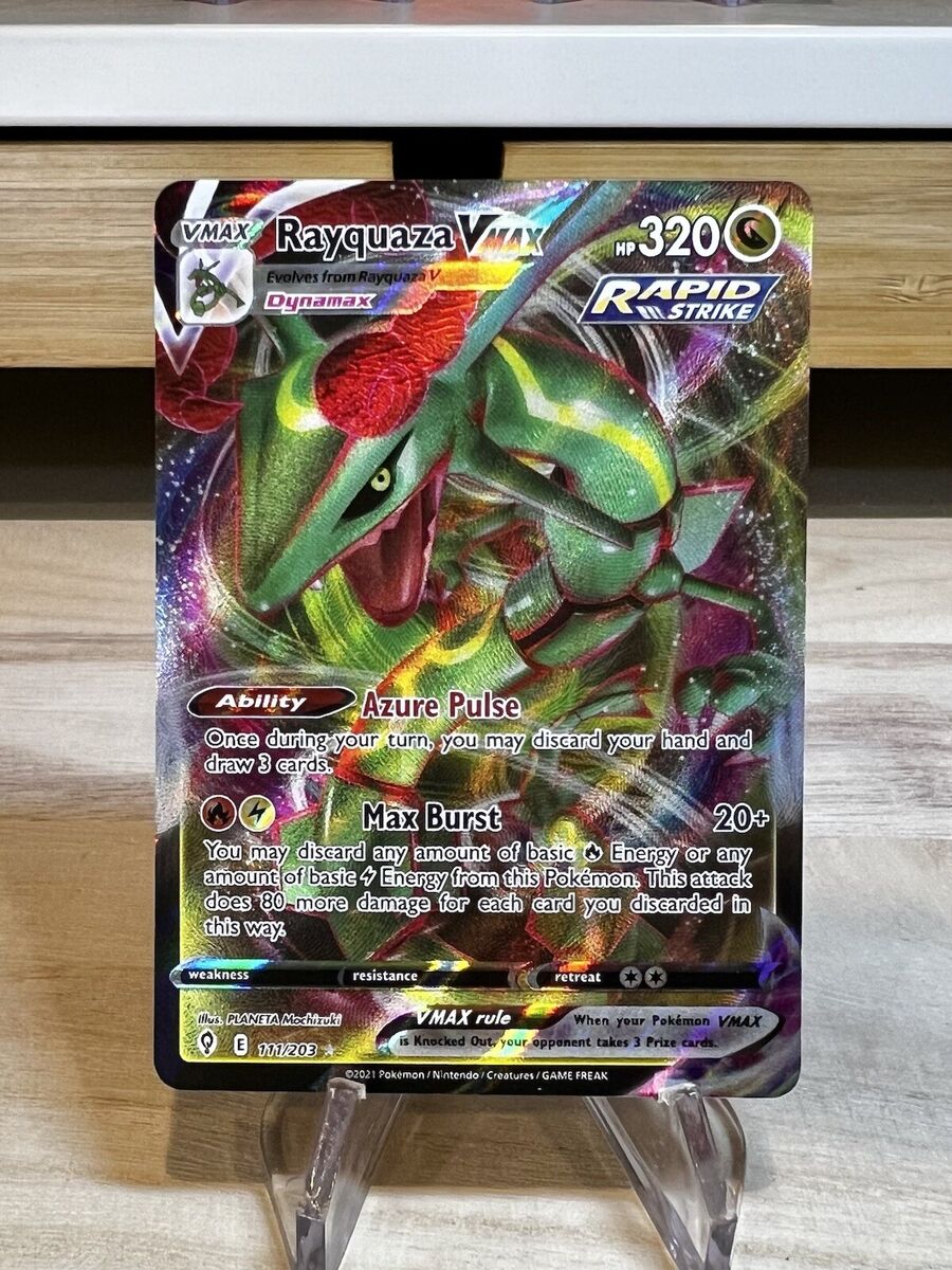 Rayquaza-VMAX (111/203), Busca de Cards