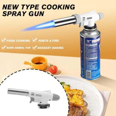 Butane Gas Blow Torch Welding Iron Soldering Lighter Flame-Gun BBQ Camping DE