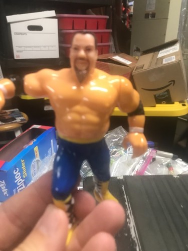 WWF hasbro Jim the anvil neidhart series 5 hart? f...