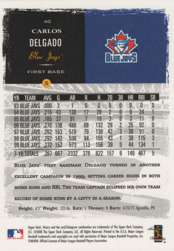 2000 UPPER DECK VICTORY~BASEBALL~CARDS #1-400~COMPLETE YOUR SET~YOU PICK - Picture 47 of 424