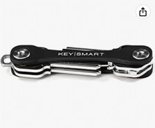 KeySmart Lite - Compact Key Holder and Keychain Organizer Up to 8 Keys NEW