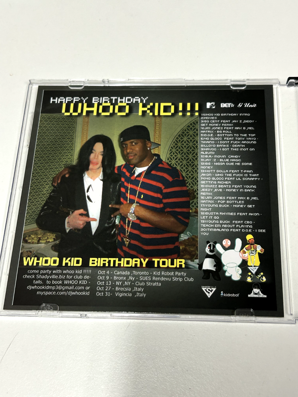 DJ WHOO KID POW RADIO VOL 6 G-UNIT NYC PROMO MIXTAPE CD | eBay