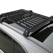 63" x 51" Aluminum Platform Flat Roof Rack Universal Cargo Carrier 600lbs Load