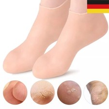 Gel-Fersen-Socken – 3 Paar Zehenlose Spa-Socken Für Trockene, Rissige Fersen, Belüftet Und Feuchtigkeitsspendend