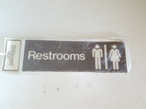 Unisex Restroom Sign