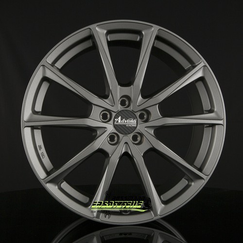 4x Advanti Racing Centurio matt gunmetal 8x18 ET40 - LK5/100 ML63.4 Felge Alu - Afbeelding 7 van 12