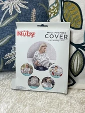 Nuby On The Go Baby Nursing Cover for Breastfeeding, Lightweight Breathable NEW