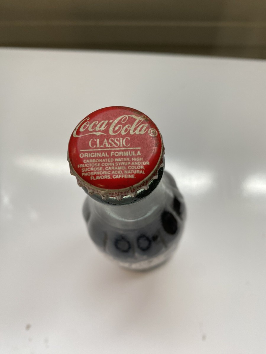 Coca-Cola 6.5oz. Vintage Green Glass Bottle Brazil FULL