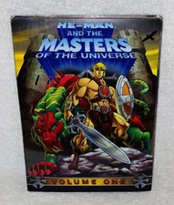 HE-MAN and The Masters of the Universe Vol. 1 (DVD, 2007, 3-Disc Set) w/Bonus CD