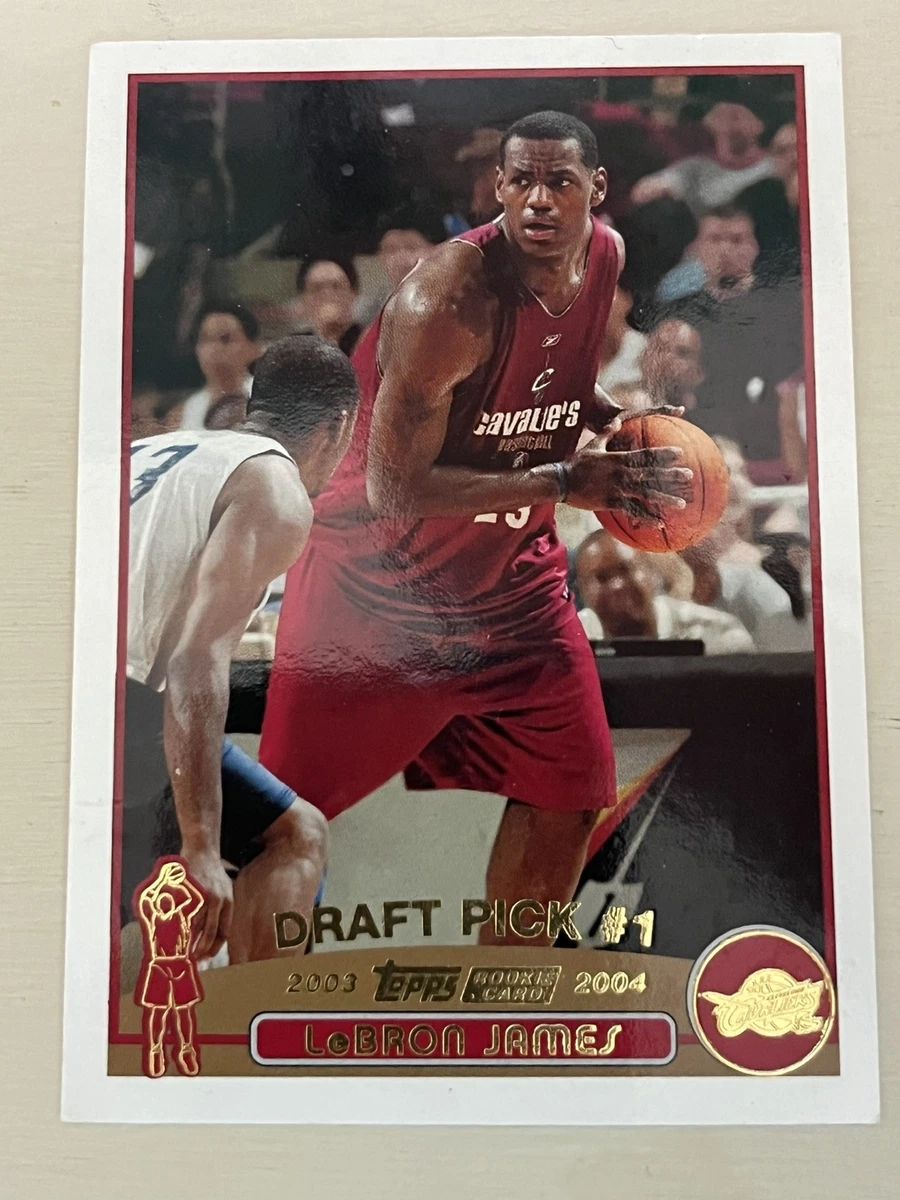 Topps LeBron James Basketball Rookie Sports Trading Cards for sale