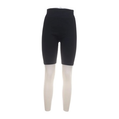 H&M Sport, Kompressionsshorts, Größe: M, Schwarz, Einfarbig, Rippenstrick #oTS