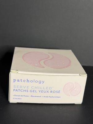 Patchology Serve Chilled Rose Eye Gels Hydrating & Brightening 15 Pairs