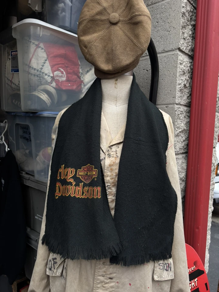 "DUANE PETERS PUNK ROCK SKATE HARLEY DAVIDSON BUFANDA 48"" longitud" Foto 2 de 4