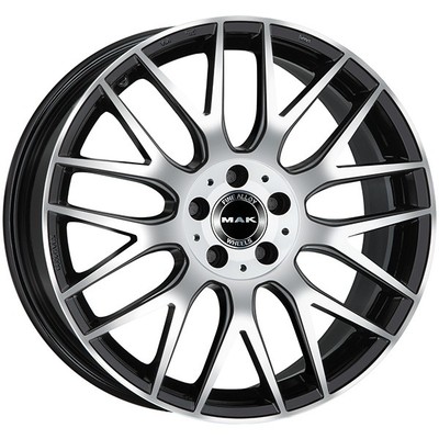 ALUFELGE MAK ARROW FUR BMW I4 8X18 5X112 BLACK MIRROR KPN