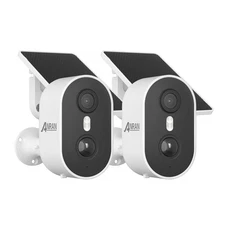 ANRAN 2K Solar Battery Powered Wireless Security Camera Outdoor WIFI 2 Way Audio