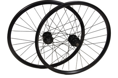 24'' MTB 8-9 10 CASSETTE DISC NABE FAHRRAD RÄDER DOPPELWAND FELGEN SCHWARZ 507 - 19