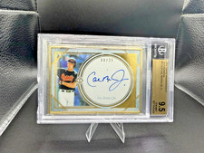 2018 Topps Transcendent Autographs Cal Ripken Jr. H #TCACR Gold Numbered 8/25