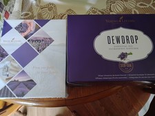 Young Living Book Essential oils Starter Kit w Dewdrop Diffuser - FREE SHIP