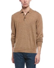 Bruno Magli Wool Polo Sweater Men's