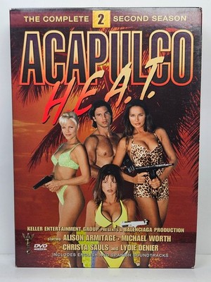 Acapulco H.E.A.T.! Season 2 DVD 1998 Alison Armitage Michael Worth 6-Disc Set