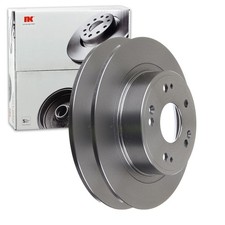 2X NK BREMSSCHEIBEN 282mm VOLL HINTEN PASSEND FÜR HONDA ACCORD | 202650