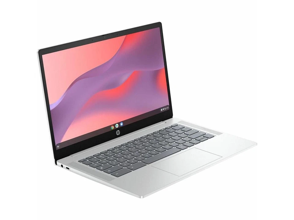 HP Chromebook 14a-nf0010nr 14" HD Laptop, Intel N100 0.8GHz, 4GB RAM, 64GB eMMC, - Image 2 of 4