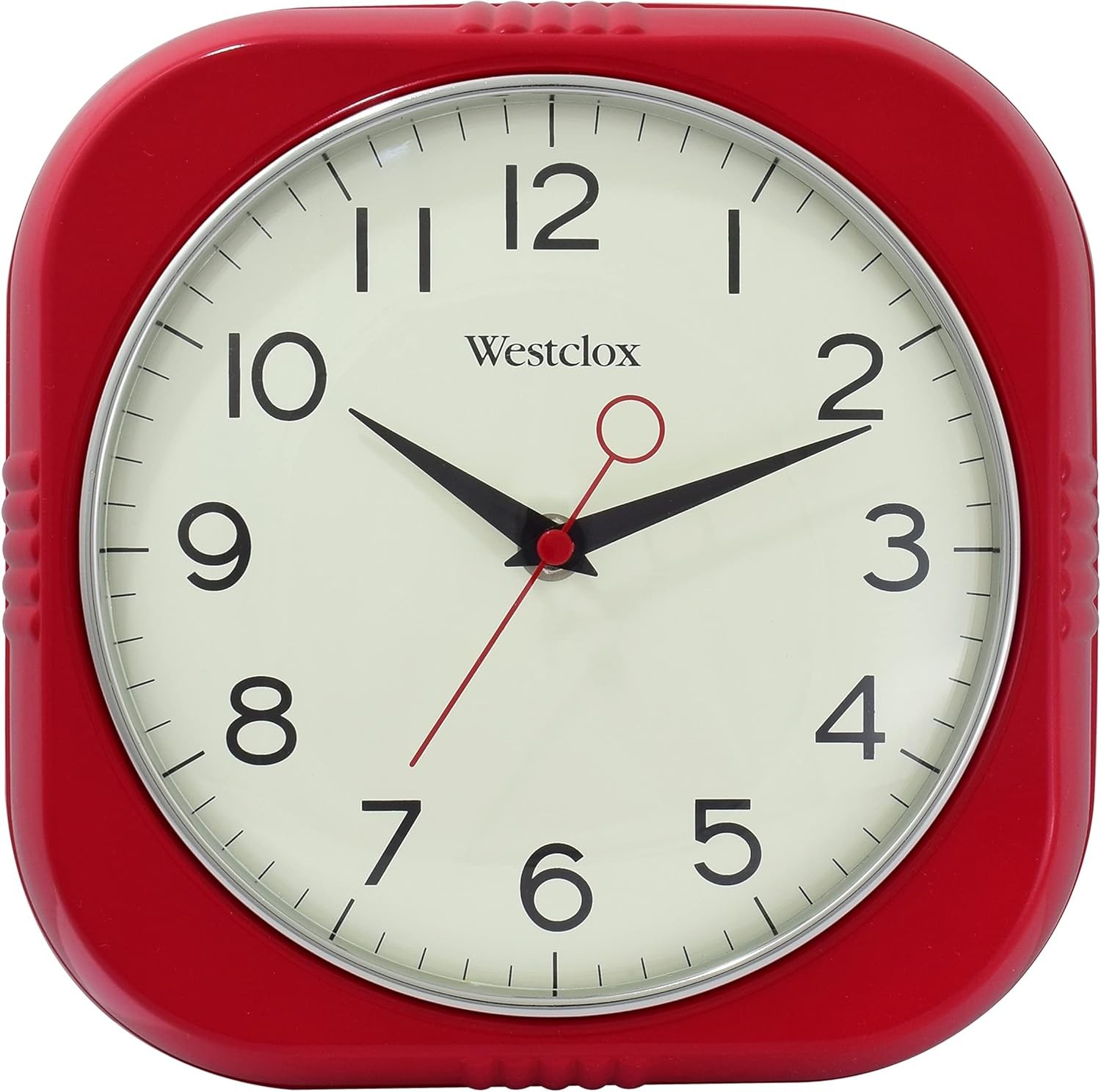 Westclox Retro Wall Clock Vintage 1950S Vintage Wall Clock for Kitchen Decor wit