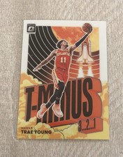 2021-22 Donruss Optic Trae Young T-Minus 3…2…1… #13 Atlanta Hawks B1