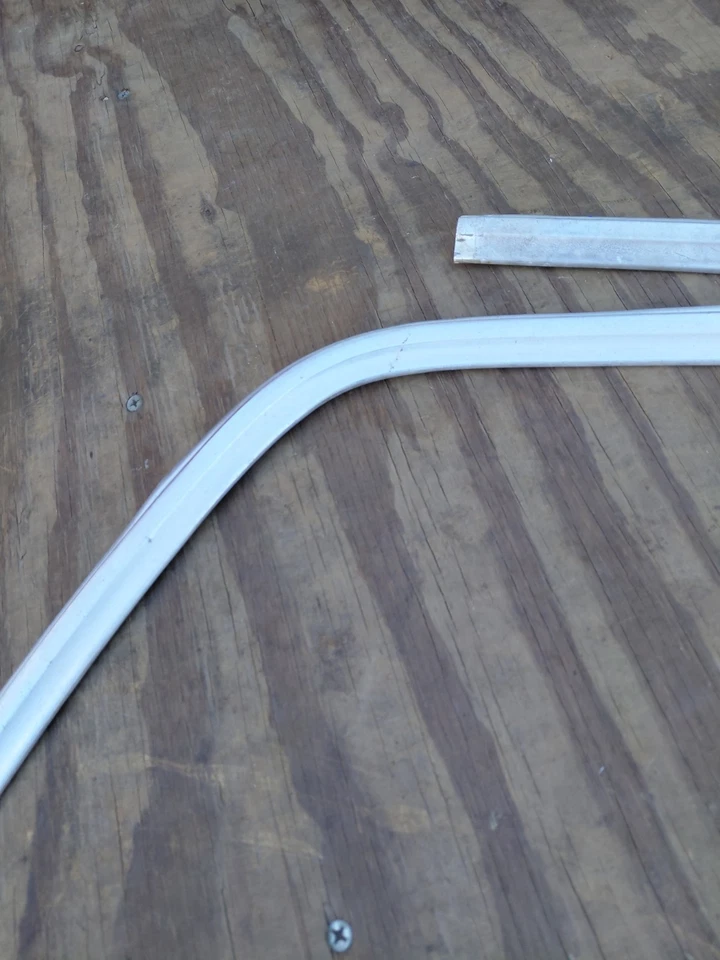 Marco de puerta Chevrolet El Camino 1964-1967 moldura de aluminio derecha izquierda OEM usado Foto 3 de 4