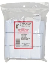 Pro-Shot Cleaning Patches For 7 mm - .38 Caliber/6 mm Benchrest 500 Count 134500