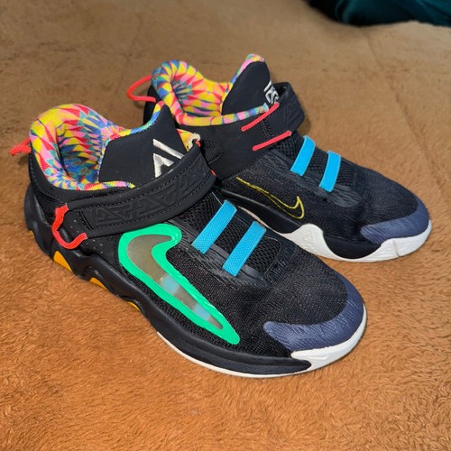 Nike Giannis Immortality 2 (PS) Black/Pink Glow-Electric Algae - Größe 3Y