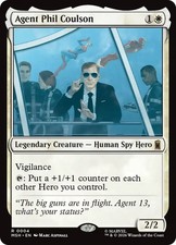 Agent Phil Coulson 4 Magic: The Gathering Marvel Super Heroes Regular Rare NM