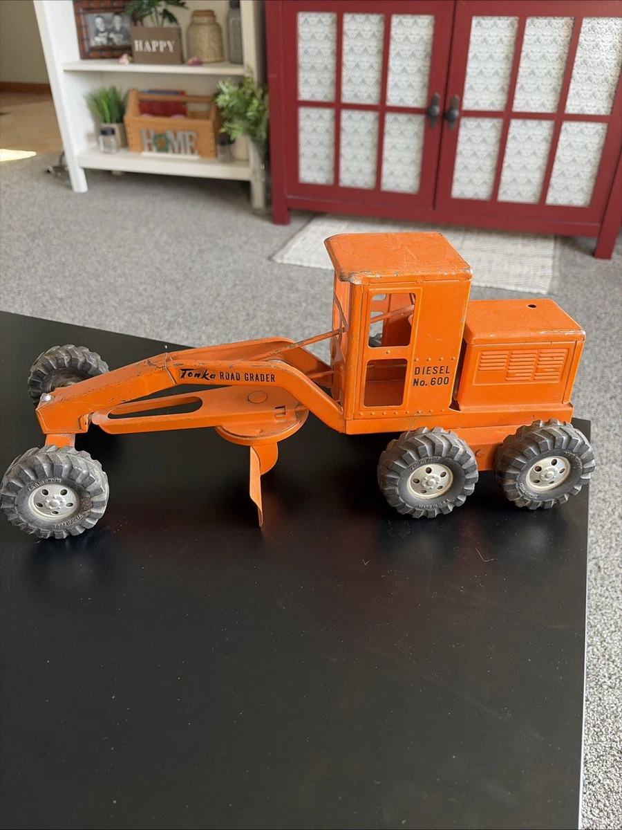 Tonka Orange Diecast Road Graders for sale | eBay