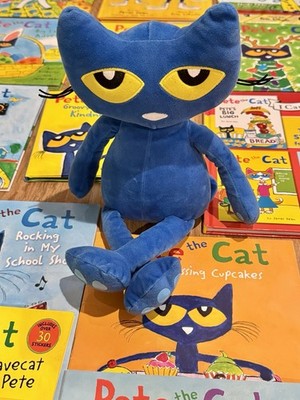 Lot 28 Pete the Cat Books + Plush I Can Read Level 1 My First Reader James Dean