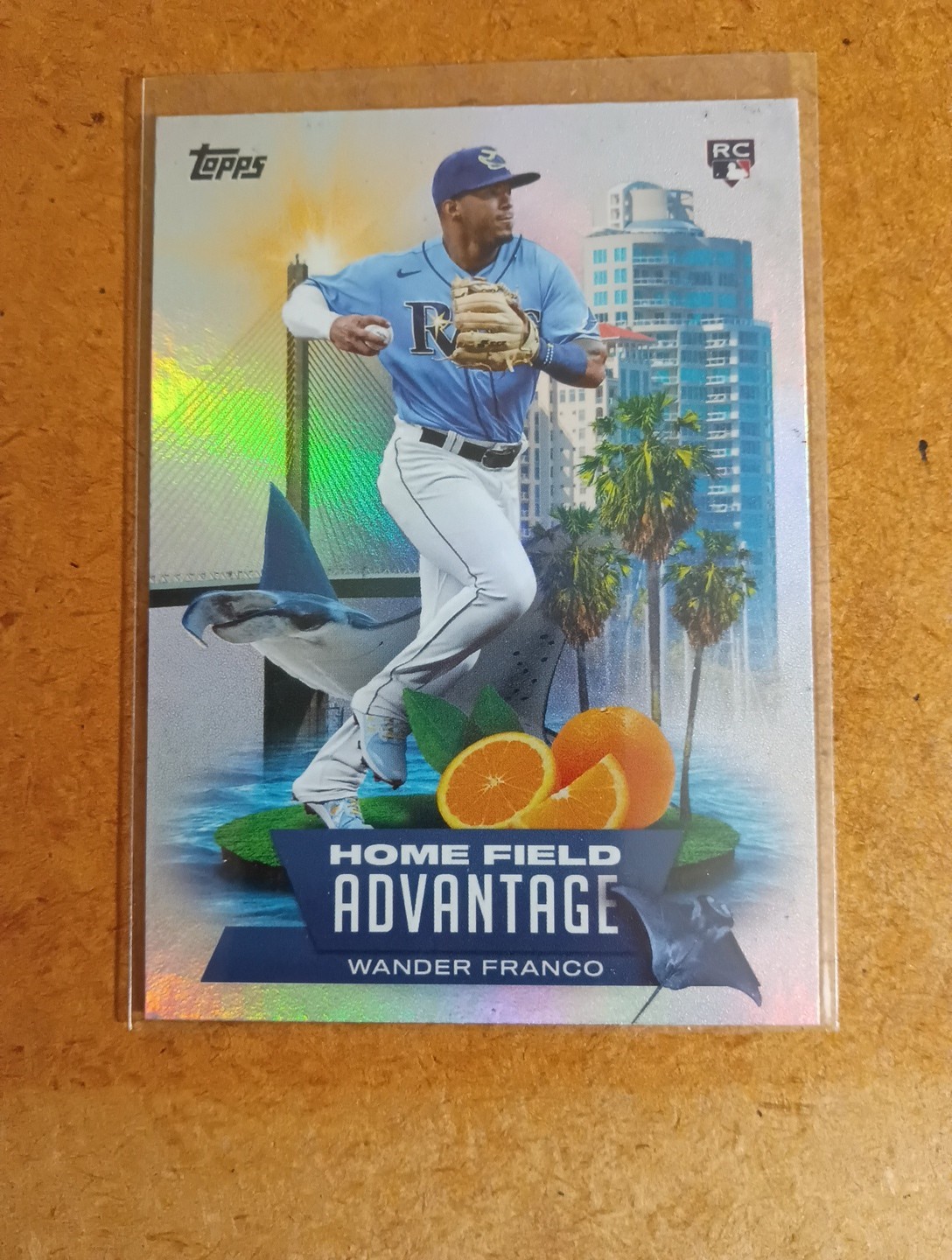 2022 Topps Series 2 Home Field Advantage Wander Franco #HA-14 (RC) Case Hit SSP