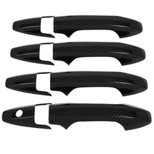 Fits 07-11 Honda Cr-v Crv Front Rear Left Right Door Handle Cover Carbon Fiber Fits 07-11 Honda Cr-v Crv Front Rear Left Right Door Handle Cover Carbon Fiber