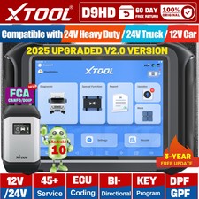 2025 XTOOL D9HD Diesel & Gasoline All System ...