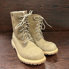 Timberland Womens Boots Size 8M Beige 8330R W...