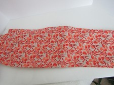 Chico s Perfect Stretch Josie Slim Capri Pull On Sz 1, floral print, new
