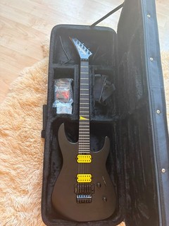 Jackson MJ Series Dinky DKR Satin Black Electric Guitar