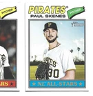 2026 Topps Heritage Pittsburgh Pirates Paul Skenes AS card