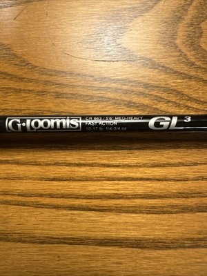 G Loomis GL3 5 6  CR663 Med-Heavy Fast Action Bait-casting Rod with Trigger Grip