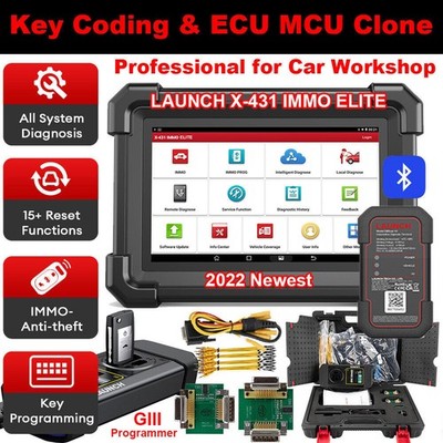 2025 LAUNCH X431 IMMO Elite Auto Key Programmier OBD2 Diagnosegerät Alle System