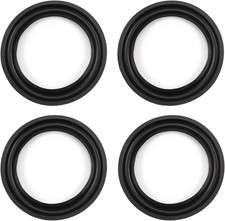 5 Inch Speaker Rubber Edge Surround Rings Replacement Parts for Speaker Repai...