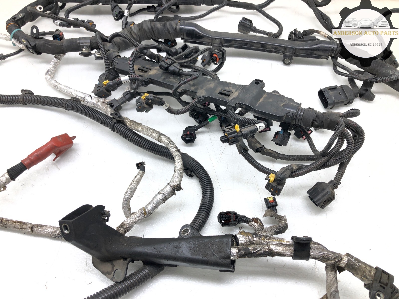 2014-2019 MASERATI QUATTROPORTE 3.8L V8 ENGINE WIRE WIRING HARNESS OEM