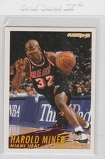 1994-95 fleer #117 Harold Miner HEAT