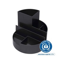 Stiftehalter Maulrundbox Recycling | Schreibtisch Organizer Stifte | 6 FäCher Sw