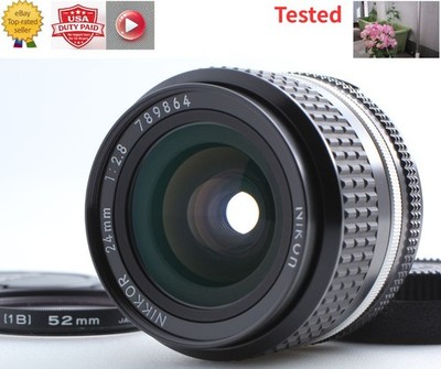 [NEUWERTIG getestet] Nikon Ai-s Nikkor 24mm f/2.8 AIS MF Weitwinkelobjektiv f...