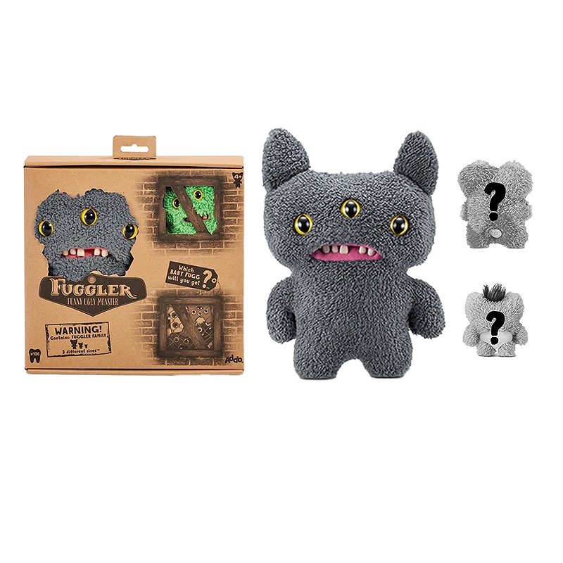 Original Fuggler Funny Ugly Monster Plush Doll Fugg Family Stuffed